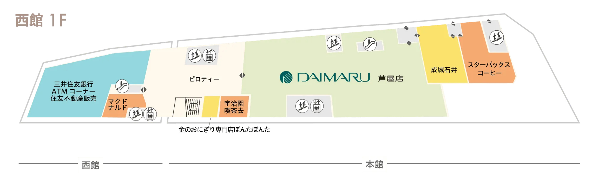 西館1F